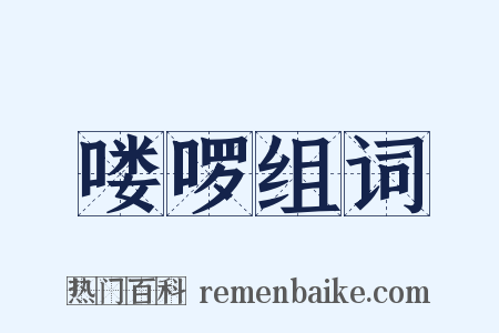 喽啰组词是什么意思的图片